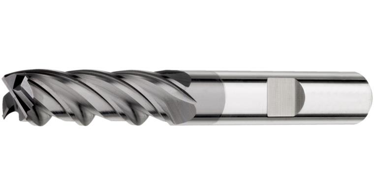 Solid carbide end mill G2 extra long HB 35/38° 5x63 mm