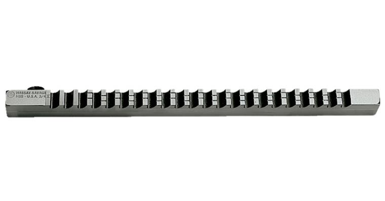 Stoßräumnadel (Keilnuten-Räumnadel) HSS Typ RD II für Nut 4 mm