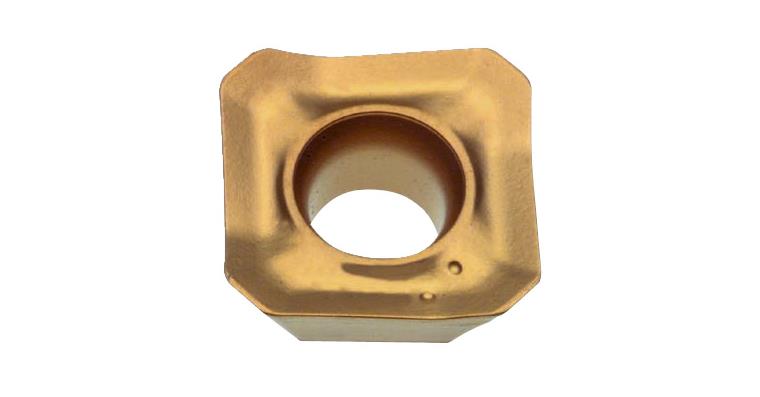Indexable milling insert SEET 1204 AFSN HC 4620, square, positive 20°
