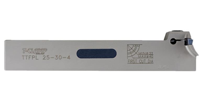 Ins. holder for axial deep grooving and facing left TTFPL 25-60-4
