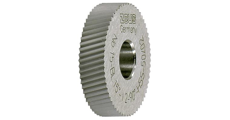 Knurling wheel DIN 403 PM type BL 15° dia. x width x hole 15x4x8 mm pitch 0.8 mm
