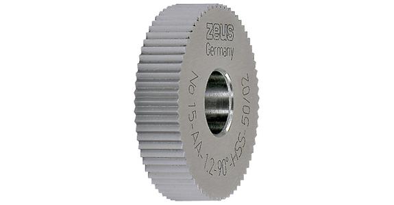 Knurl. wheel DIN 403 HSS 60-62 HRC type AA diaxwidthxhole 25x6x8 mm pitch 1.2 mm