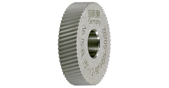 Knurl. wheel DIN 403 PM type BL 15° dia. x width x hole 21.5x5x8 mm pitch 0.8 mm