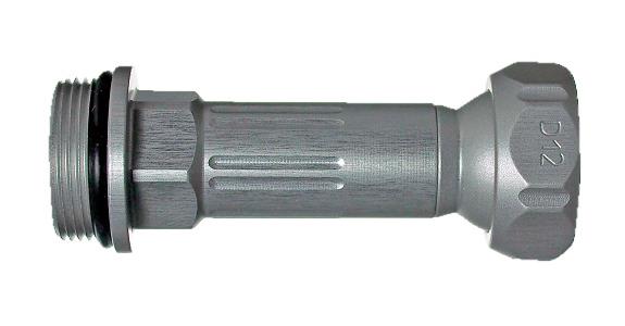 Aluminium coolant hose spacer 43 mm