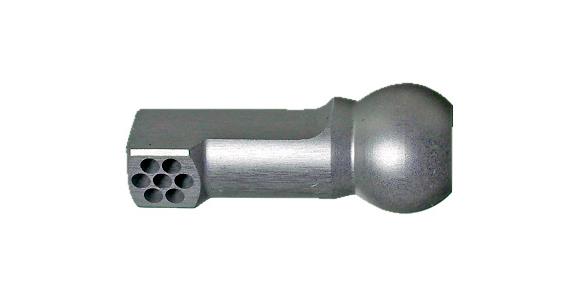 Aluminium coolant hose special nozzle diameter 1.8 mm/90° long