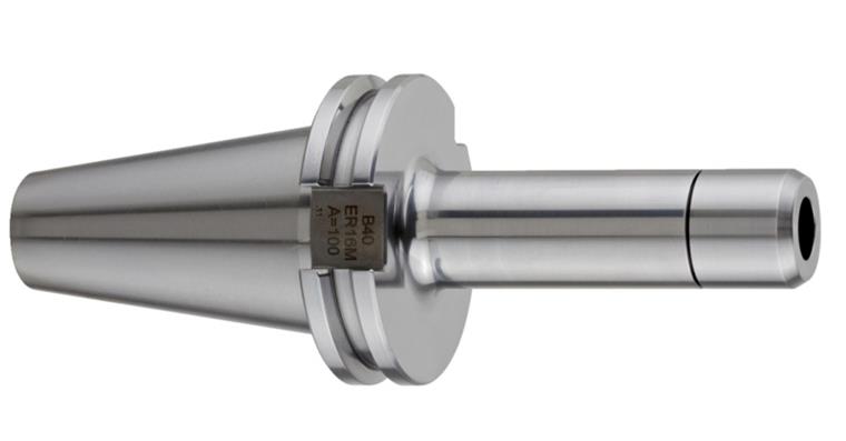Precision collet chuck CENTRO P SK40 clamping range 1-7 mm A=100 mm