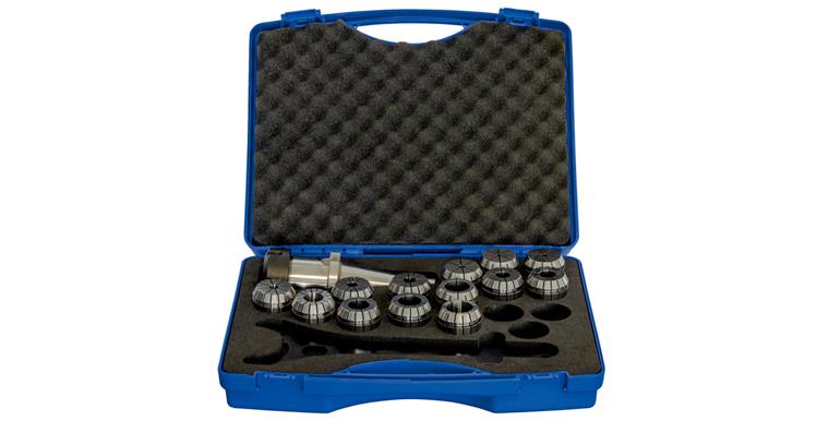 Plastic box empty for collet chuck sets type ER