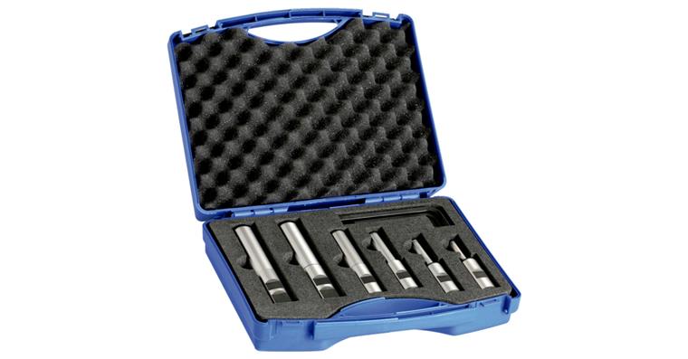 Saw blade mount set, 6 pcs, mount dia. mm: 20/25/32/40/50/63