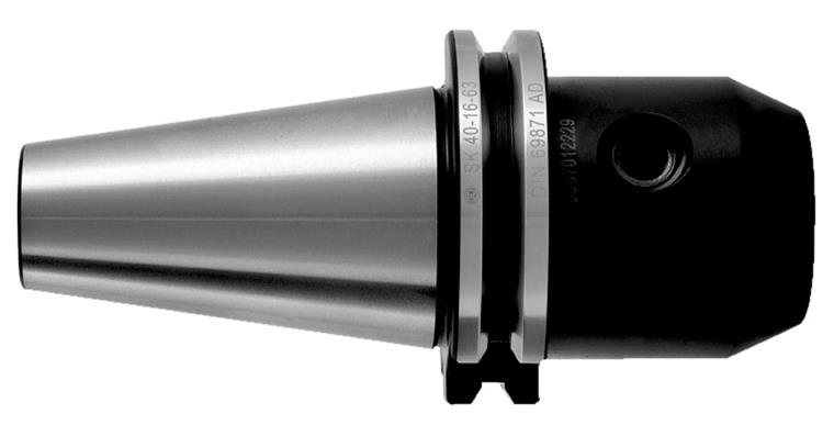 Milling cutter holder DIN 69871 AD/B SK40 for milling shank diameter 8 A=50 mm