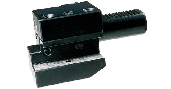 Vierkant-Längsaufnahme, Schaft-Ø 40 mm, rechts, Form C1, DIN 69880, Teil 4