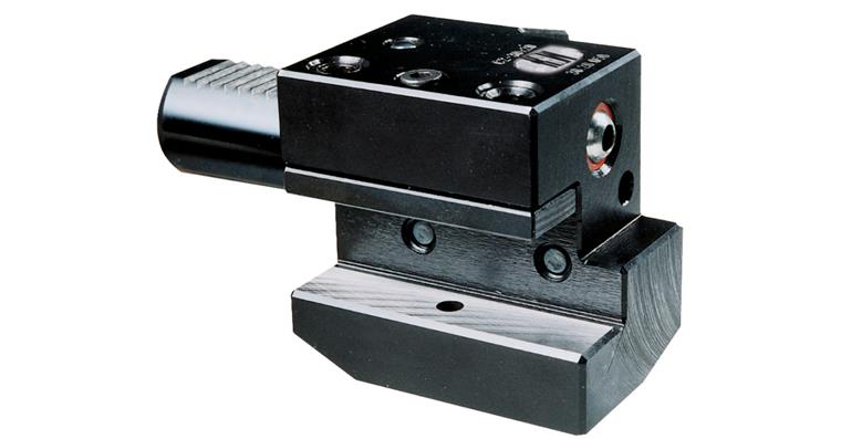 Vierkant-Längsaufnahme, Schaft-Ø 30 mm, links, Form C2, DIN 69880, Teil 4