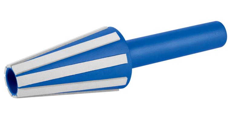 Steep taper cleaner plastic with fleece lining for SK 50