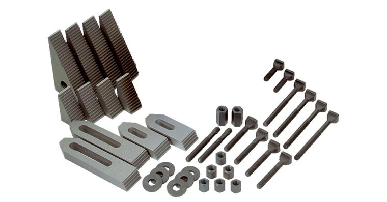 Clamping screw basic assortment 46 pieces groove nominal size 18 M16