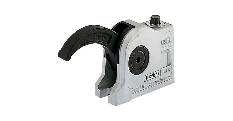 Compact clamp BAS-C clamping height 97 mm overhang 60 mm w/o alu. pressure shoe