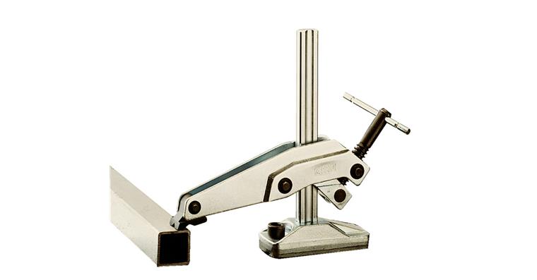 Pull clamps robust overhang x clamping height 123-140 x 200 mm