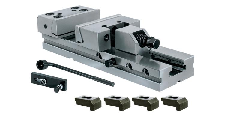 Maschinen-Schraubstock Typ MSR mechanisch Backenbreite 175 mm Spannweite 400 mm