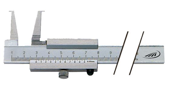 Präzisions-Innensicherungs-Nutenmessschieber MB 10-160 mm