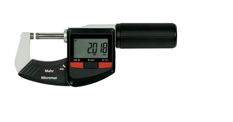 Digital micrometer Micromar 40 EWR-L IP65 measuring range 50-75 mm