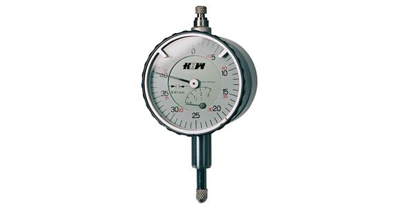 Klein-Messuhr mit Haftmagnet Ablesung 0,01 mm DIN 878 MB 3 mm Ø 40 mm