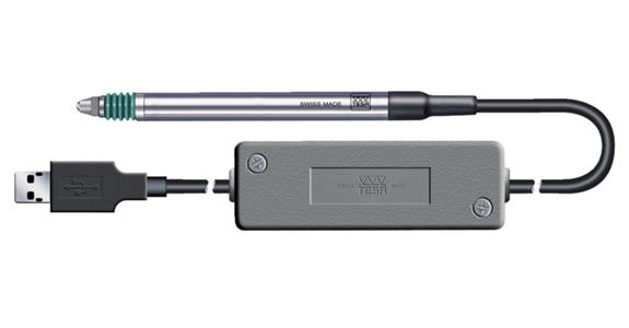 USB-Messtaster GTL 21 Kabelausgang axial Messbereich +/-2 mm