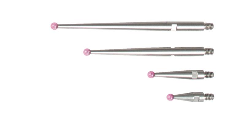 Meas. probe f. lev. gauge probe Rubin ball dia. 2 mm gauge slide length 41.24 mm