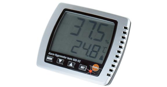 Thermo-Hygrometer TESTO 608-H2 Feuchte Temperatur+Taupunkt LED-Alarmf. -10/+70°C