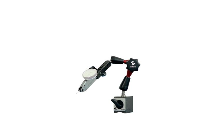 3D articulated measuring stand with sw. magnet 300 N operating radius 130 mm