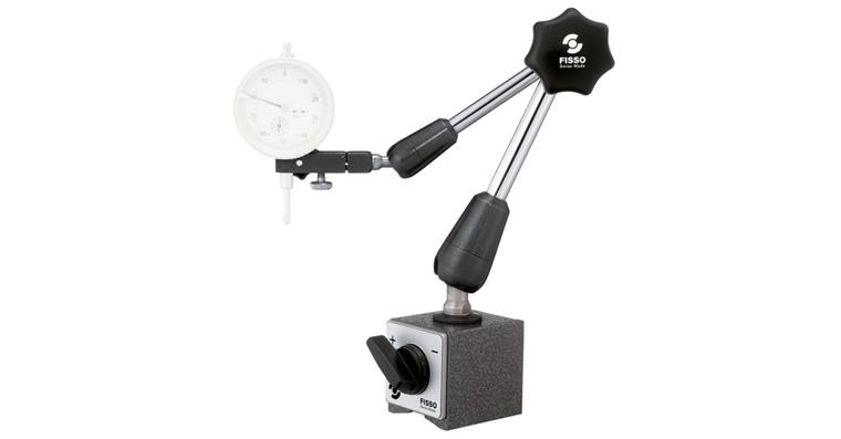 3D precision artic. meas. stand CLASSIC-LINE H=390 mm adh. force approx. 800 N