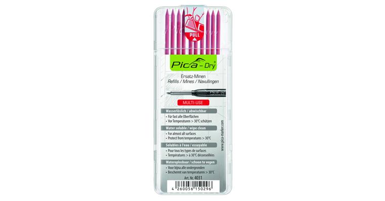 Ersatzminen-Set Pica-Dry® 10-teilig Rot
