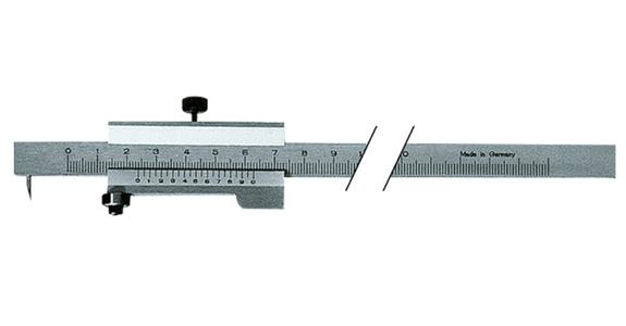 Präzisions-Anreißlehre mit Feststellschraube MB 200 mm Ablesung 0,01 mm