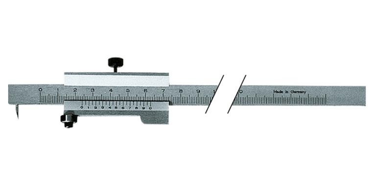LIZZARD Präzisions-Anreißlehre mit Feststellschraube MB 200 mm Ablesung 0,01 mm