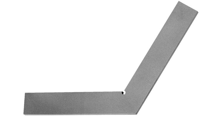 Hexagonal angle 120° accuracy DIN 875/2 100x100 mm