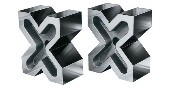 Vierfachprisma Parallelstück Genauigkeit DIN876/1 75x150x130 mm