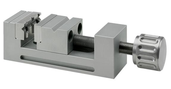 Mini-Präzisionsschraubstock 35 mm Backenbreite rostfreier Stahl