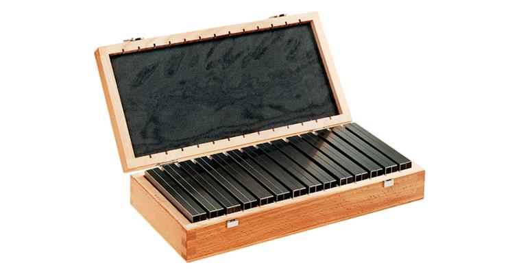 Parallel rests set 14 pairs accuracy +/- 0.01 mm ISO 2768 14-50 mm