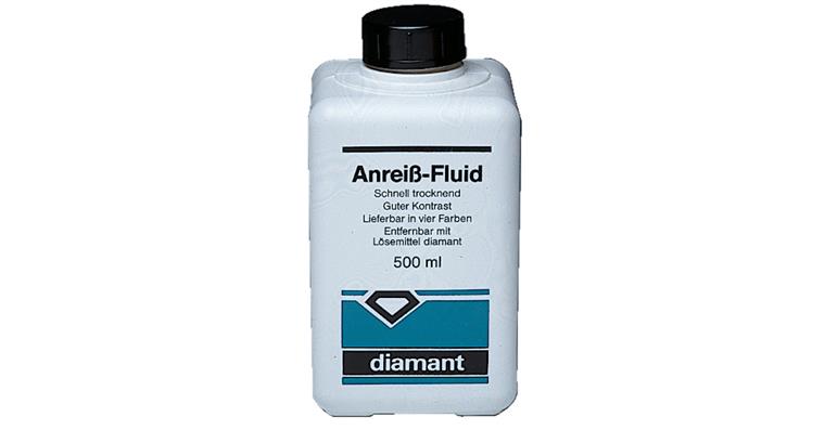 Anreissfarbe blau schnelltrocknend 500 ml