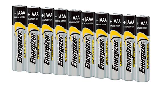 Battery Micro 1.5 volts EN92 LR03 AAA pack=10 pieces