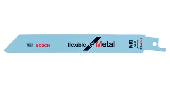 Säbelsägeblatt S 922 BF Flexible for Metal Pack = 5 Stück