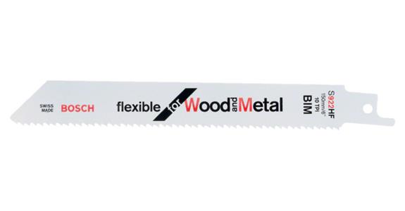 Säbelsägeblatt S 3456 XF Flexible for Wood and Metal Pack = 5 Stück