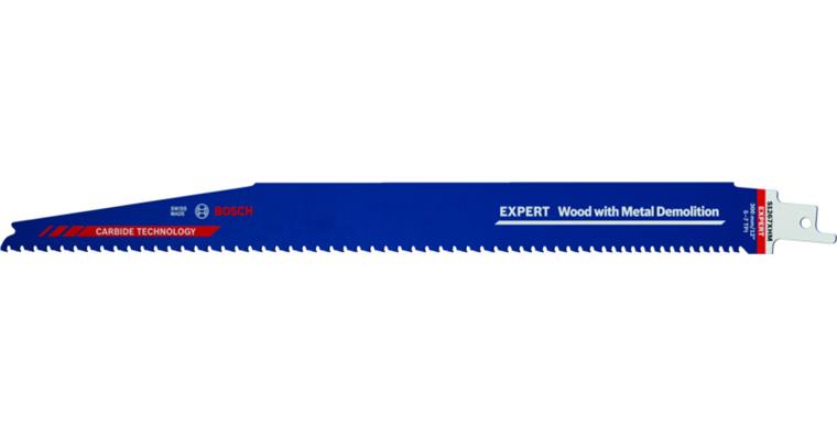 Sabre saw blade S 1267 XHM Endurance f. Wood and Metal Demolition pack= 1 piece