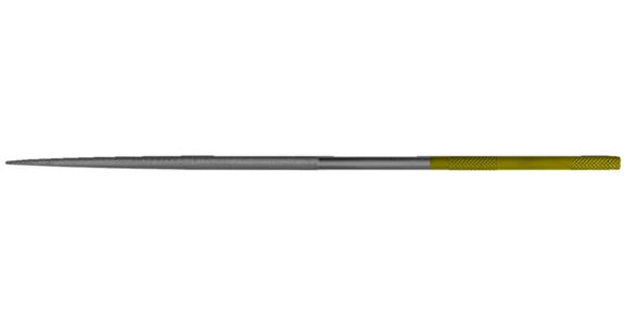 CORINOX®-Nadelfeile rund für VA-Stahl exotische Legier. L=180 mm S-Hieb 2