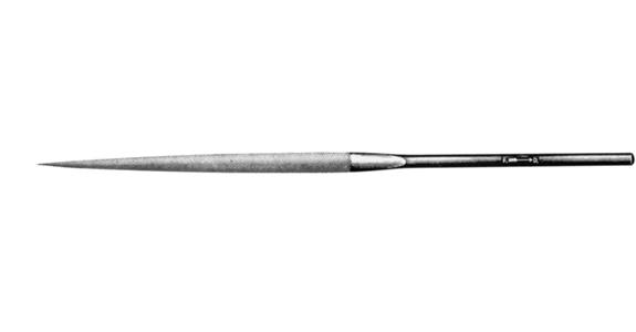 Präzisions-Nadelfeile halbrund Länge 140 mm Hieb 2