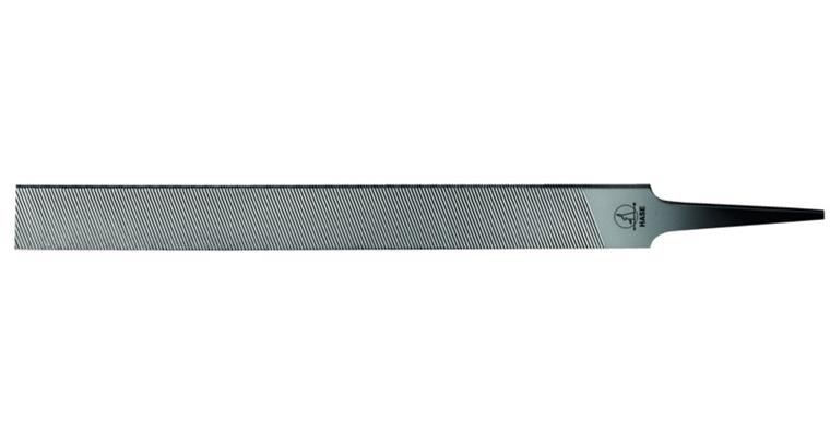 Light metal file, flat, length 250 mm, cut 2