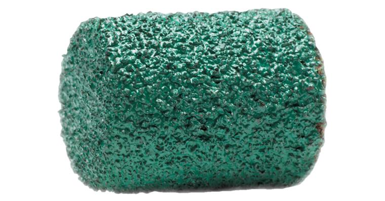 Schleifkappe Ø 5x10 mm NKS grün Zylindrisch Korn 80