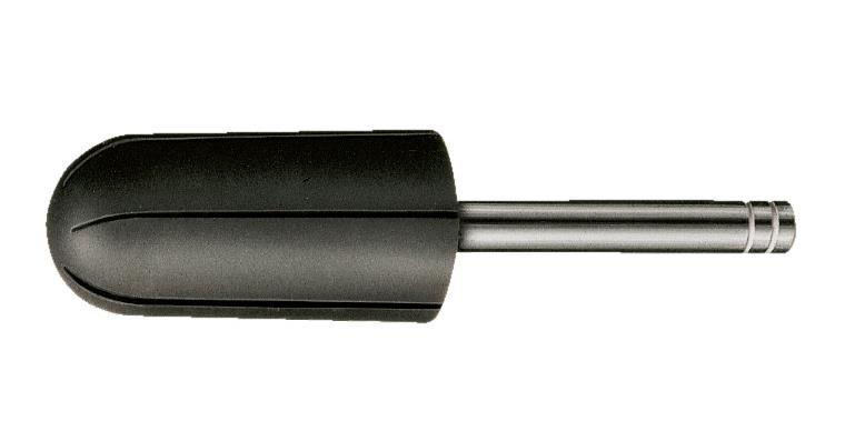 Abr. cap holder rounded roller long dia. x head height 21x40 mm shaft dia. 6 mm