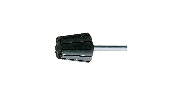 Sanding belt ring holder shank diameter 6 mm tapered dia.xW 14/20x63 mm