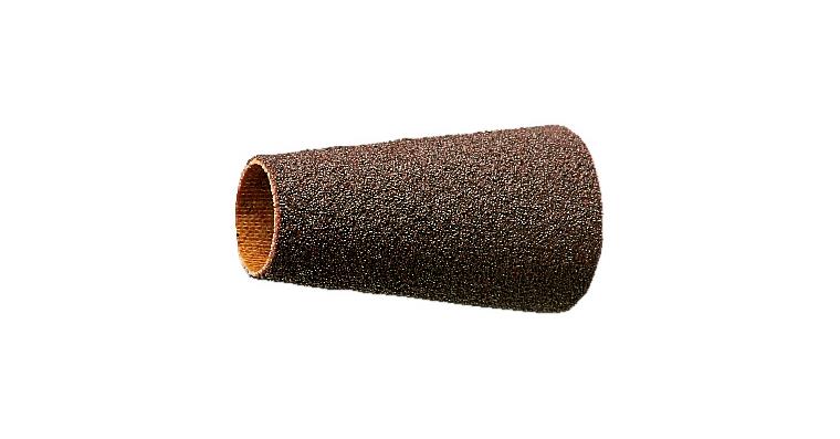 Sanding belt ring tapered synthetic corundum grain 80 dia.xW 22/29x30 mm