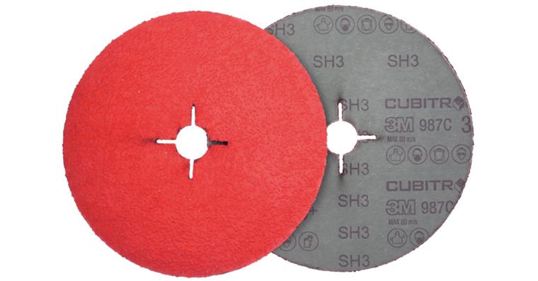 Fiberscheibe Keramikkorn 987C Cubitron II Ø 115 mm Körnung 36