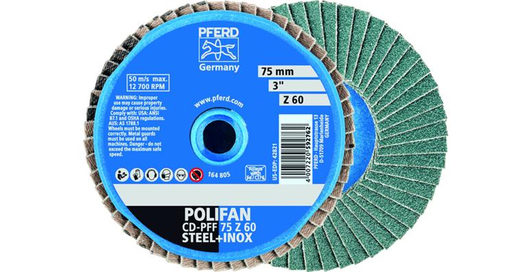 COMBIDISC sanding disc MINI-POLIFAN alumina zirconia dia. 50 mm G40