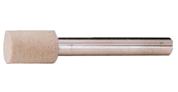 Zylinder Filz-Polierstift Schaft-Ø 6 mm ØxLänge 25x30 mm
